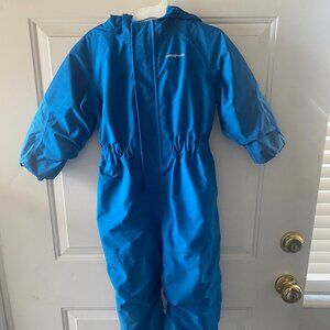 Patagonia 3T Toddler Blue Winter Snow Pile Snow Suit